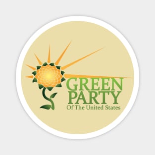 Green Party Logo Design Magnet